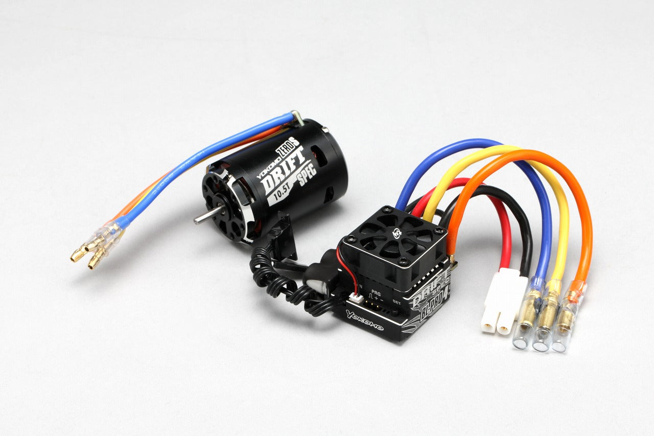 Brushless PRO4D ESC/S105D Motor(Black)