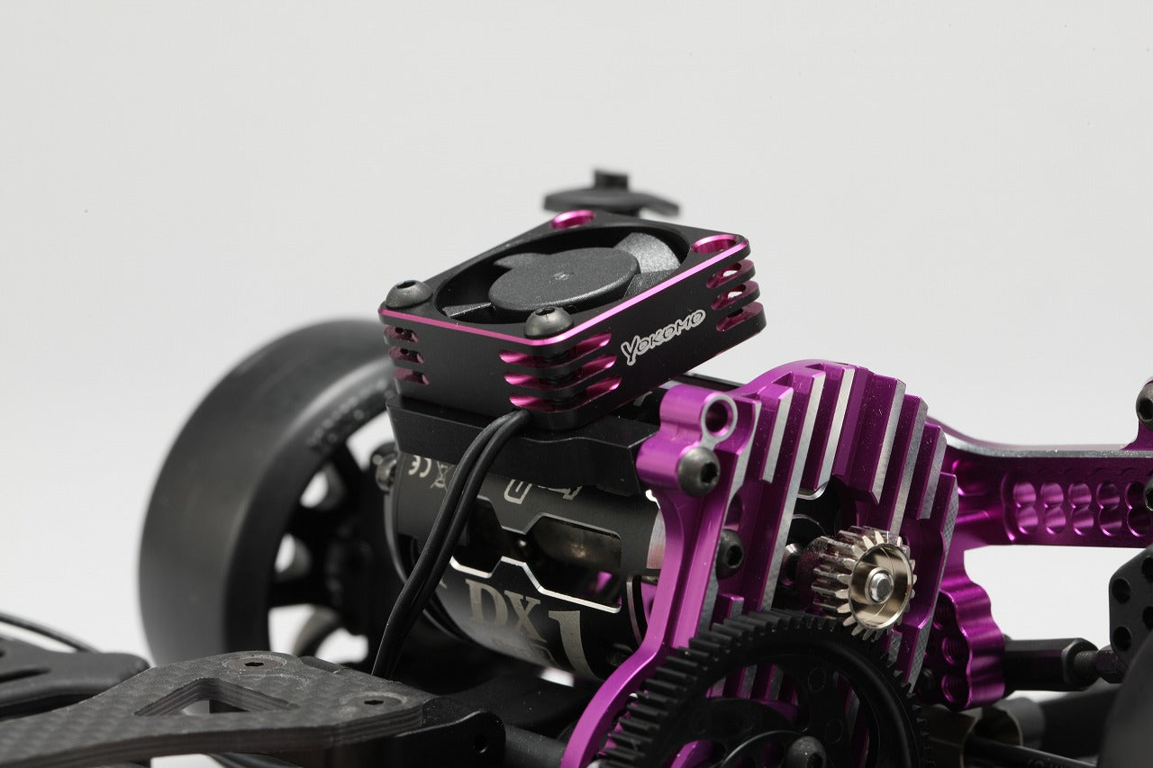 30 mm aluminum frame Cooling Fan (purple)