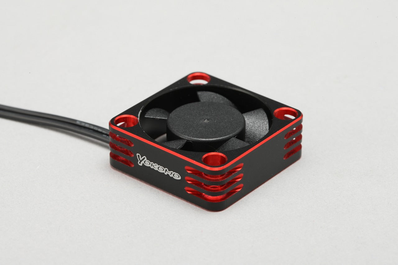 30 mm aluminum frame Cooling Fan (Red)