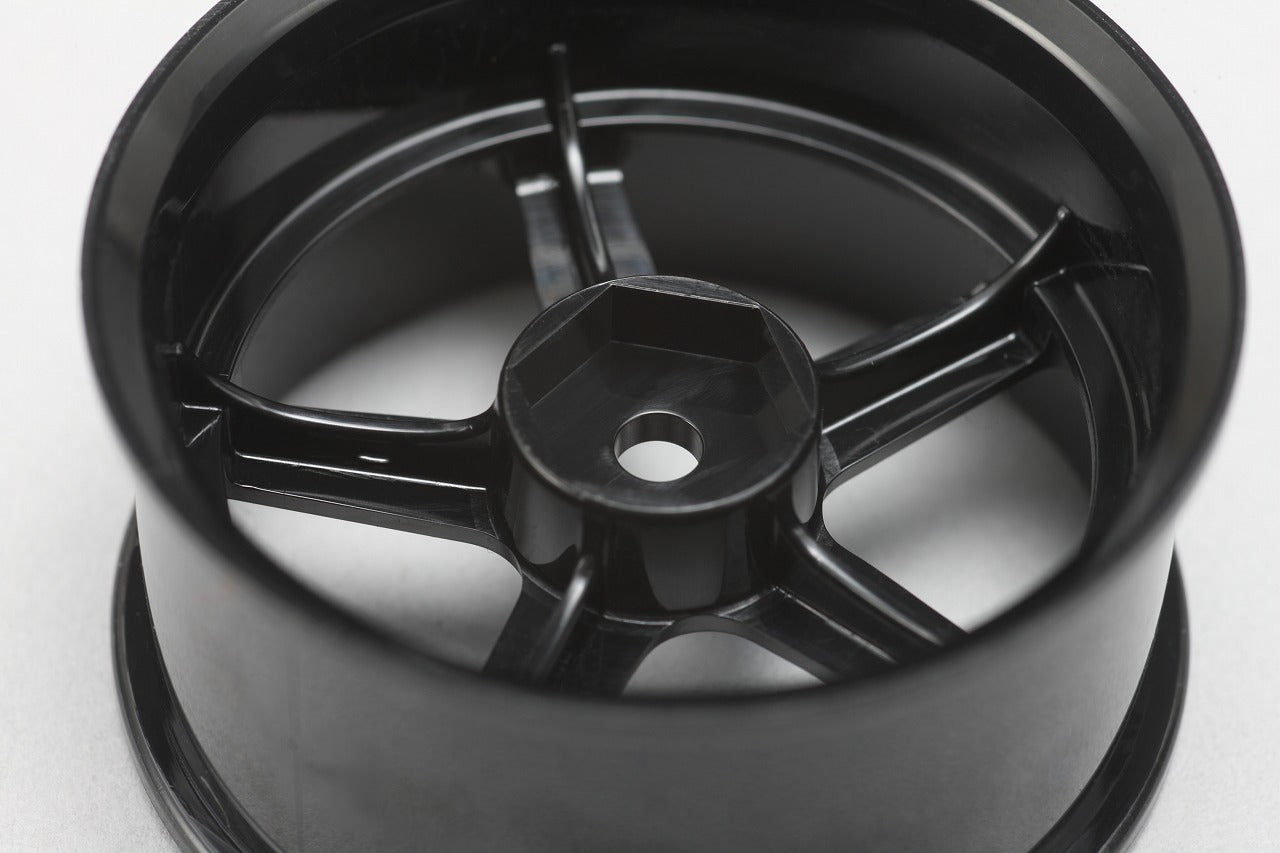 RP Drift Wheel 5spoke 01 offset 6 Black