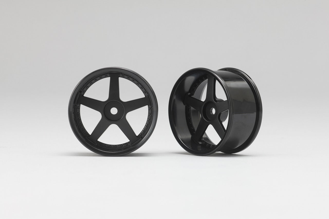 RP Drift Wheel 5spoke 01 offset 6 Black