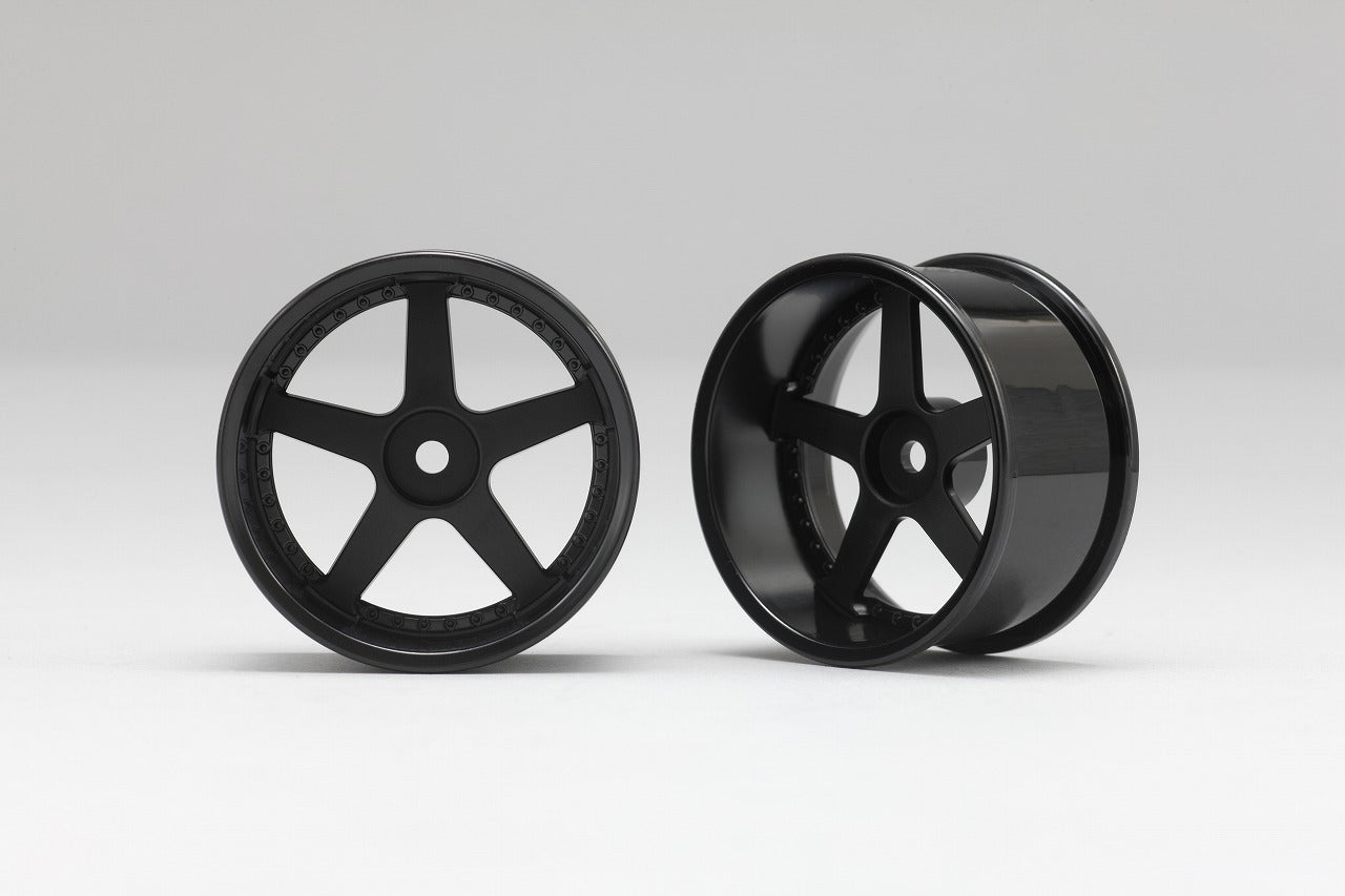 RP Drift Wheel 5spoke 01 offset 8 Black