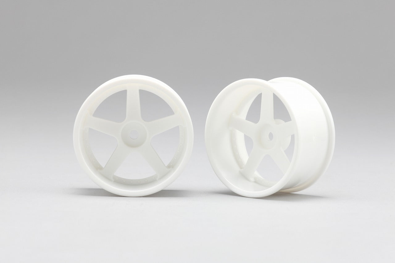 RP Drift Wheel 5spoke 01 offset 8 White