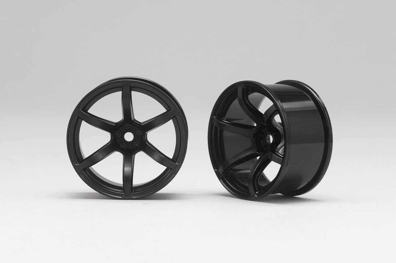 RP Drift Wheel 6spoke 01 offset 8 Black