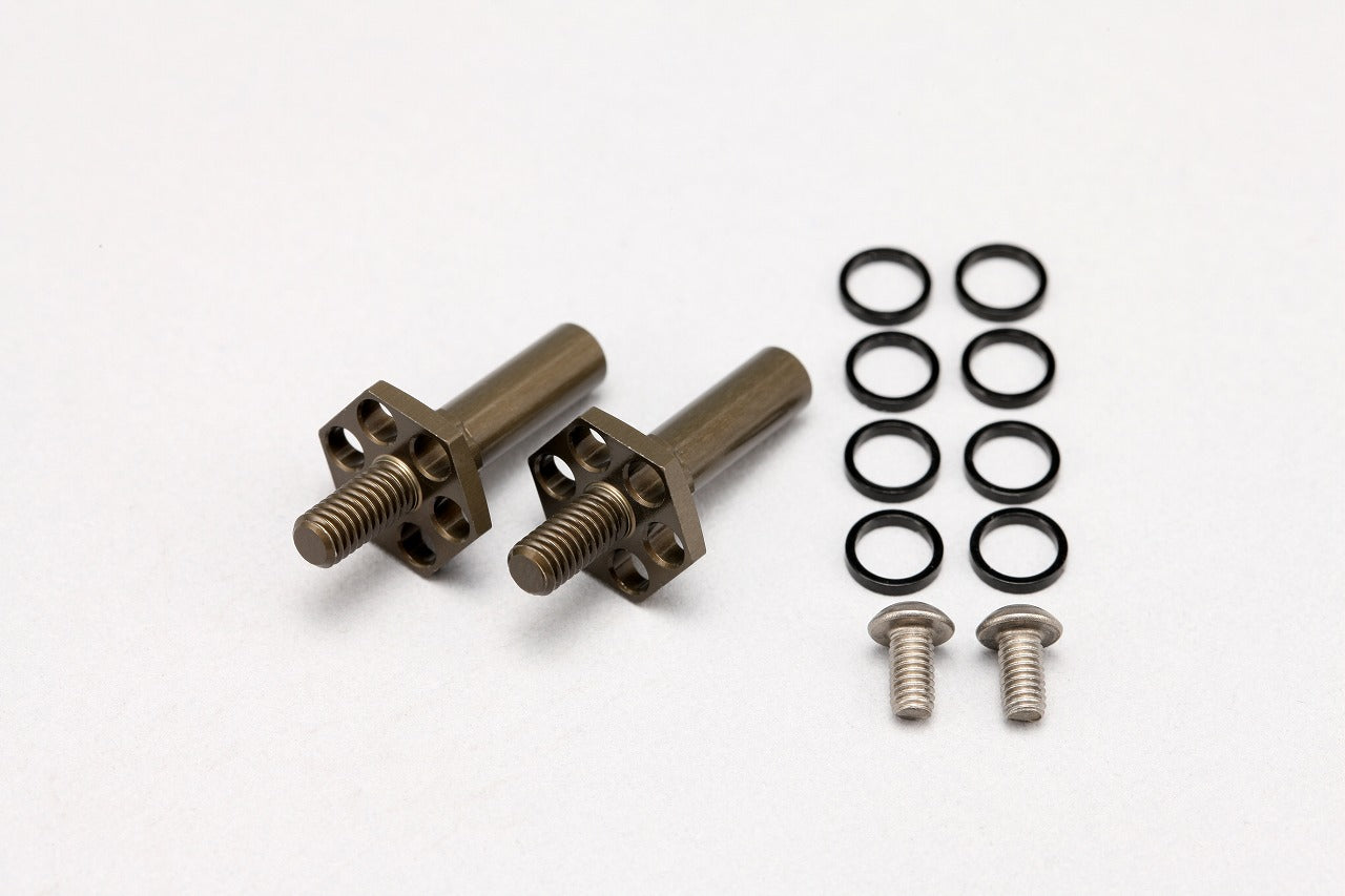 Alum.F.Axle w/5mm Wheel Hub for RD/SD/MD
