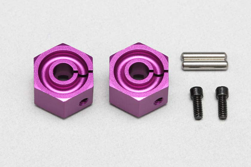 8.0mm Clamping Front Wheel Hub Purple