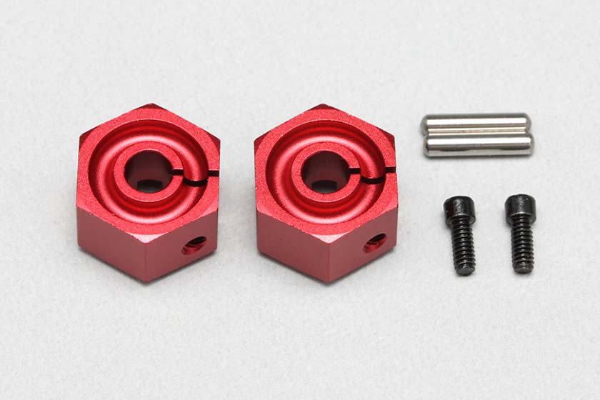 8.0mm Clamping Front Wheel Hub Red