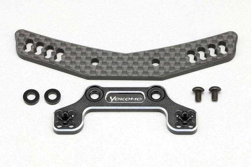 Chamf/Carbon Shock Tower Black for RD/SD