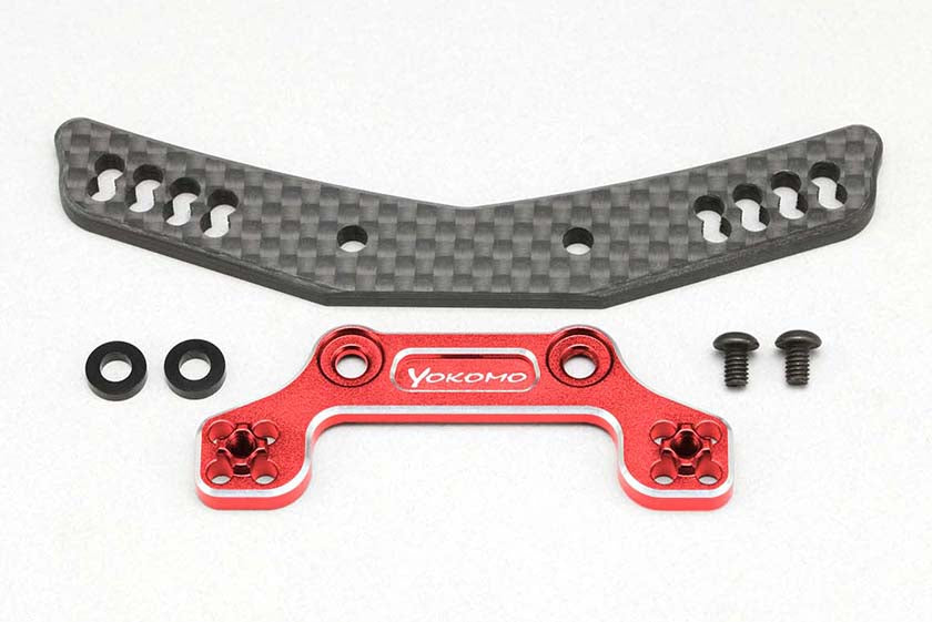 Chamf/Carbon Shock Tower Red for RD/SD Series