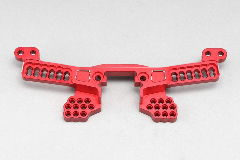 Chamfered Rear Shock Tower Red for RD/SD