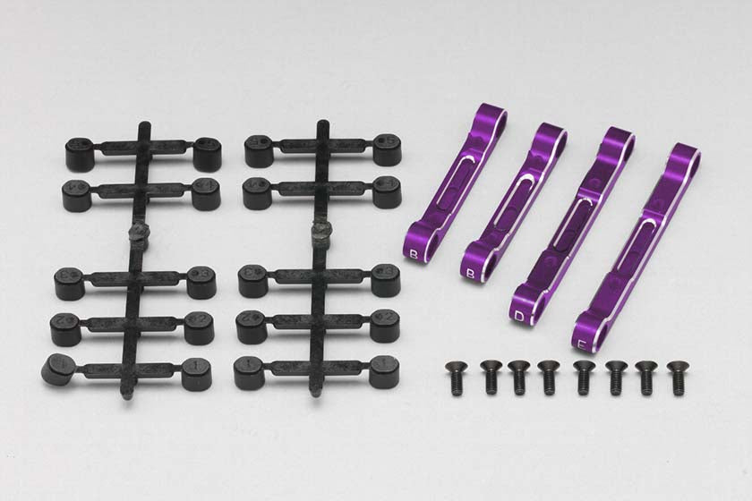 Alum.Adjustable Sus_Mount Set Purple for RD/SD