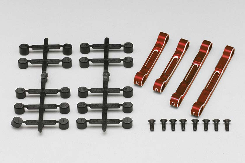 Alum.Adjustable Sus_Mount Set Red for RD/SD