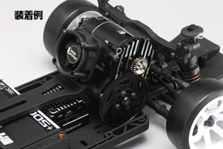 The Chamf.Motor Mount w/o Fan for DP-YD2S by yokomo in use