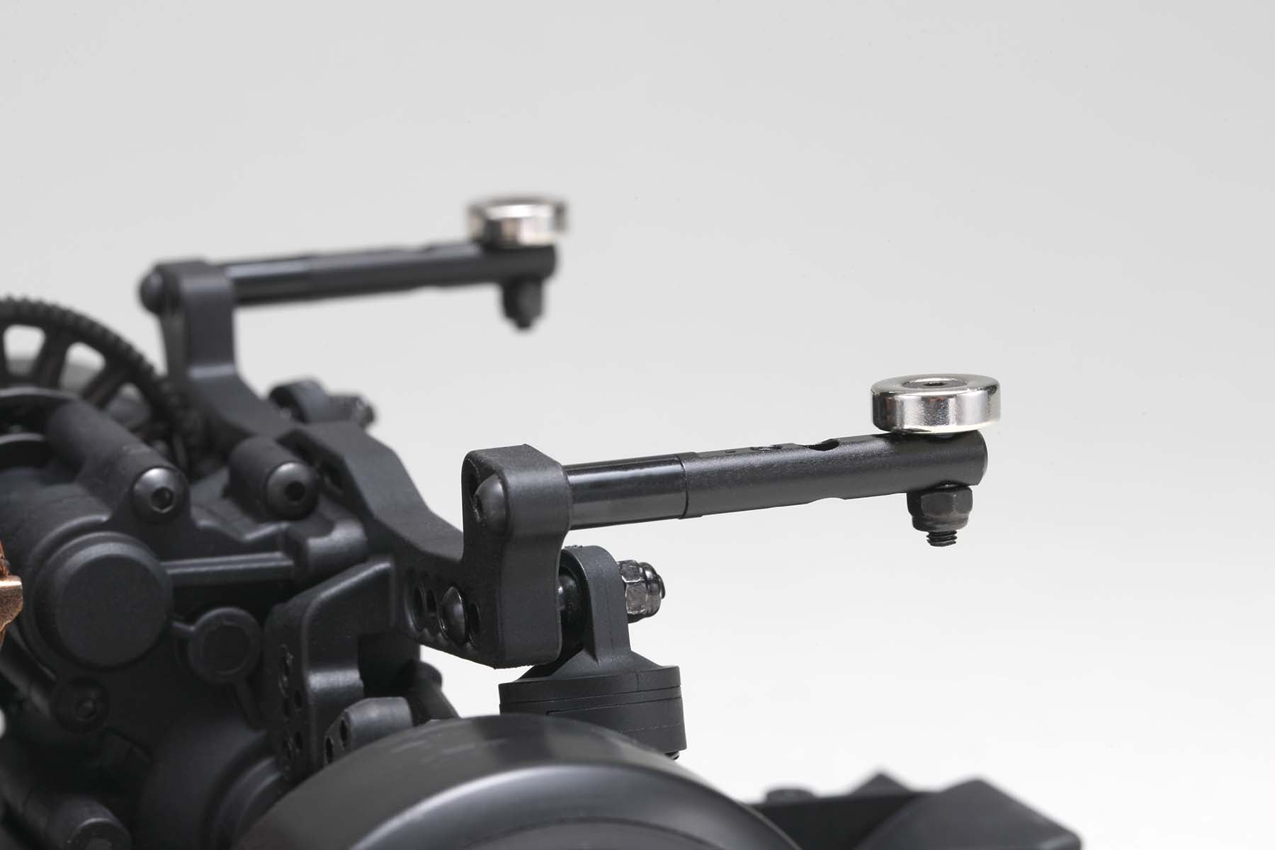 Magnet Rear Body Mount for All-Purpose parts in use of a Yokomo chassis