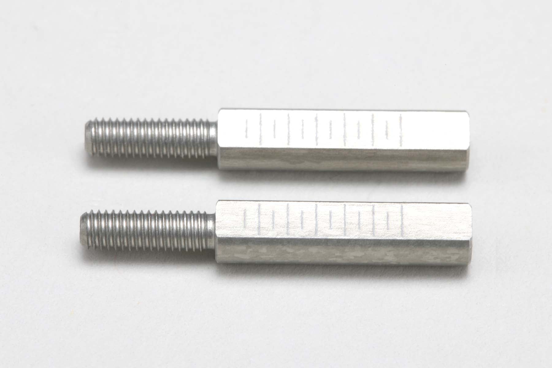 Alum.Rod end adapter (17mm/φ4.5) for RD2.0