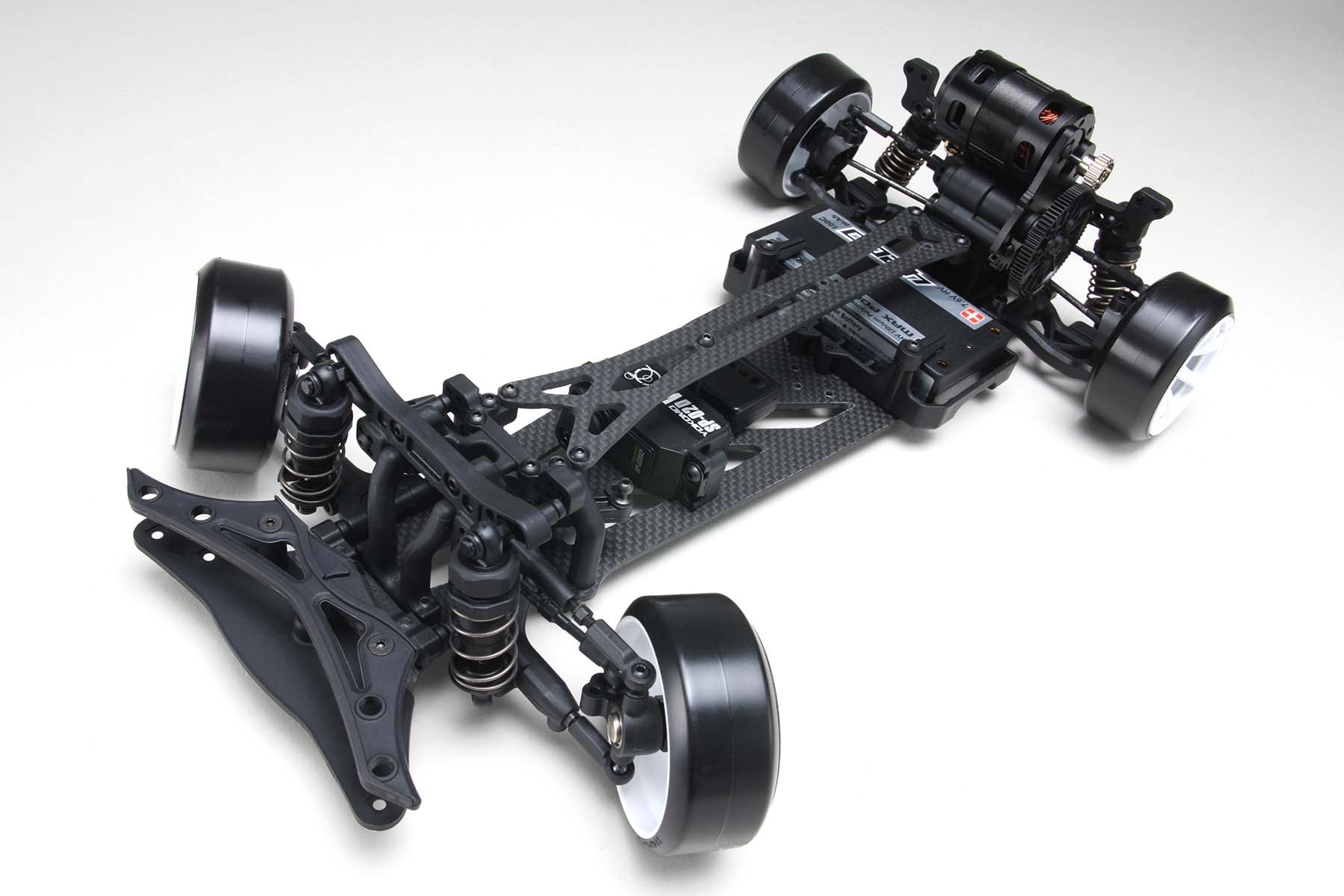 Mat Graphite Main Chassis (2.4mm) for RD2.0