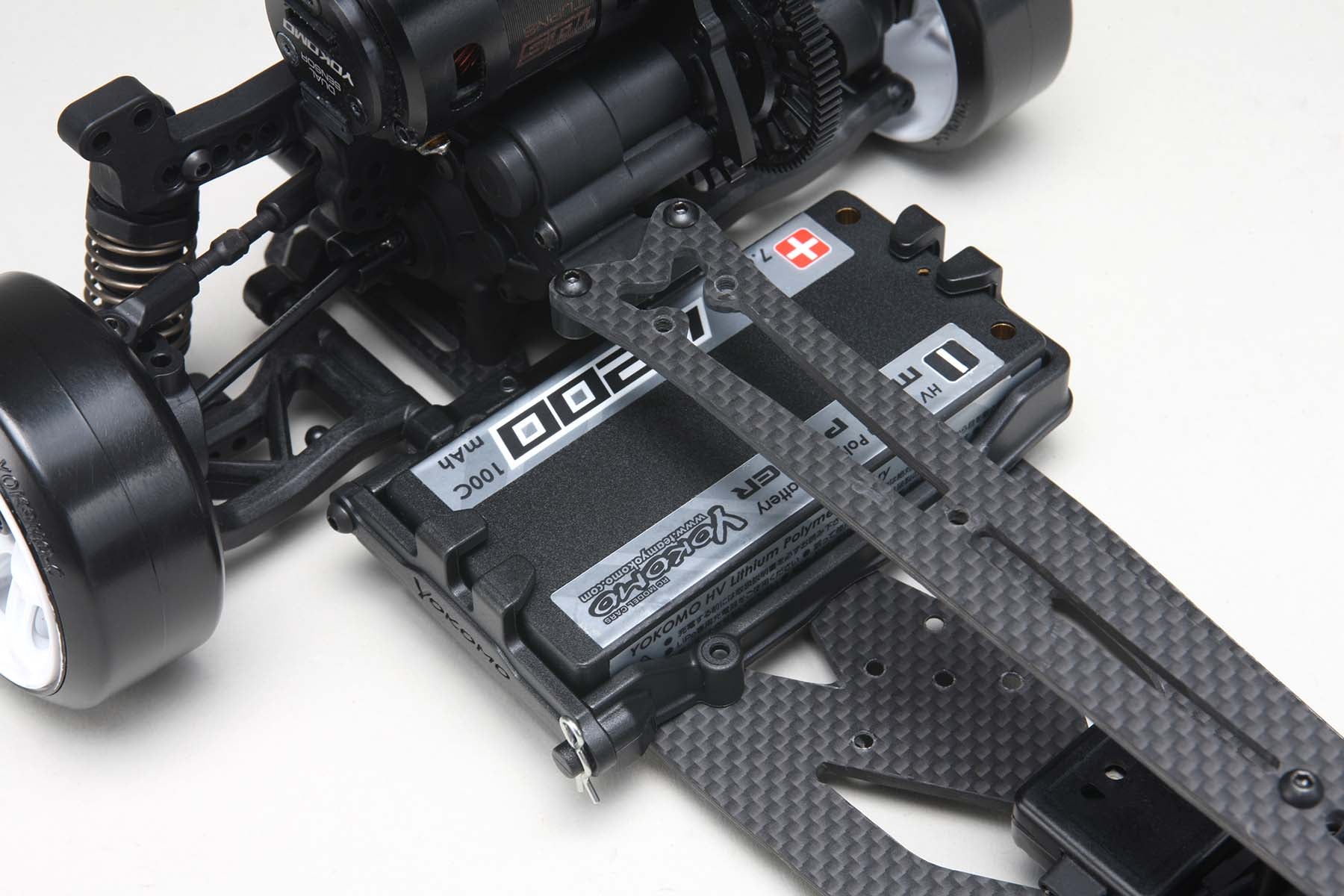Mat Graphite Main Chassis (2.4mm) for RD2.0
