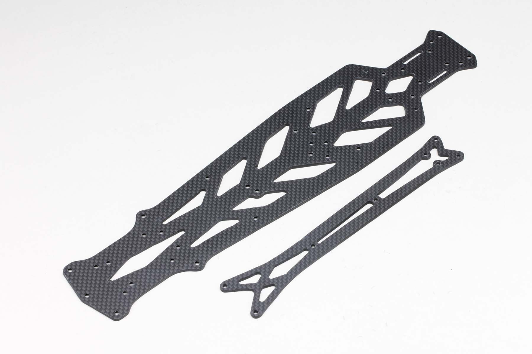 Mat Graphite Main Chassis (2.4mm) for RD2.0