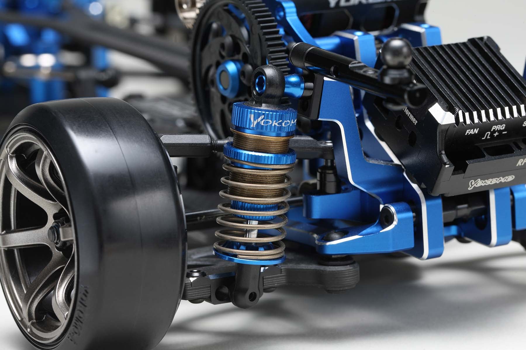 SLF Big Bore Shock set Blue for RD/SD/MD