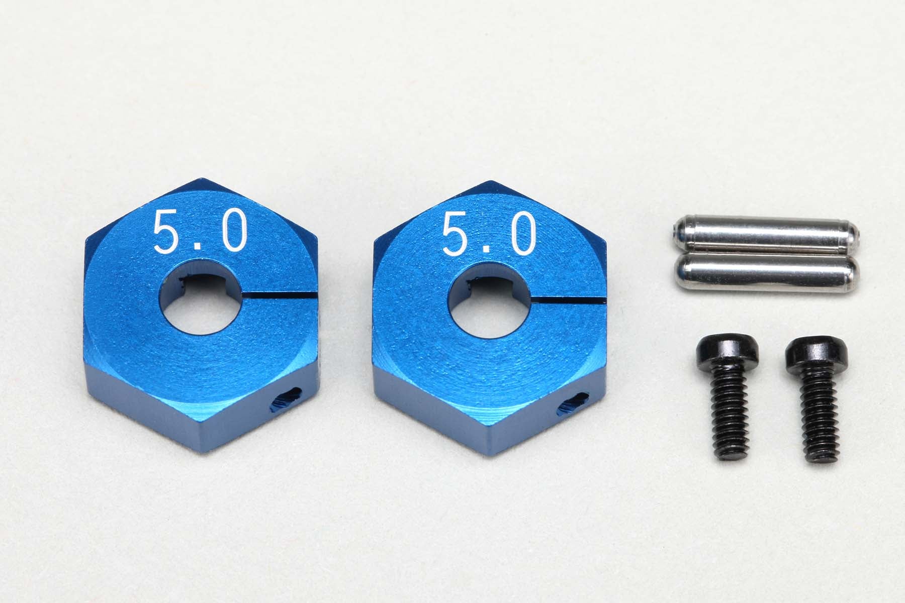 5.0mm Clamping Front Wheel Hub Blue