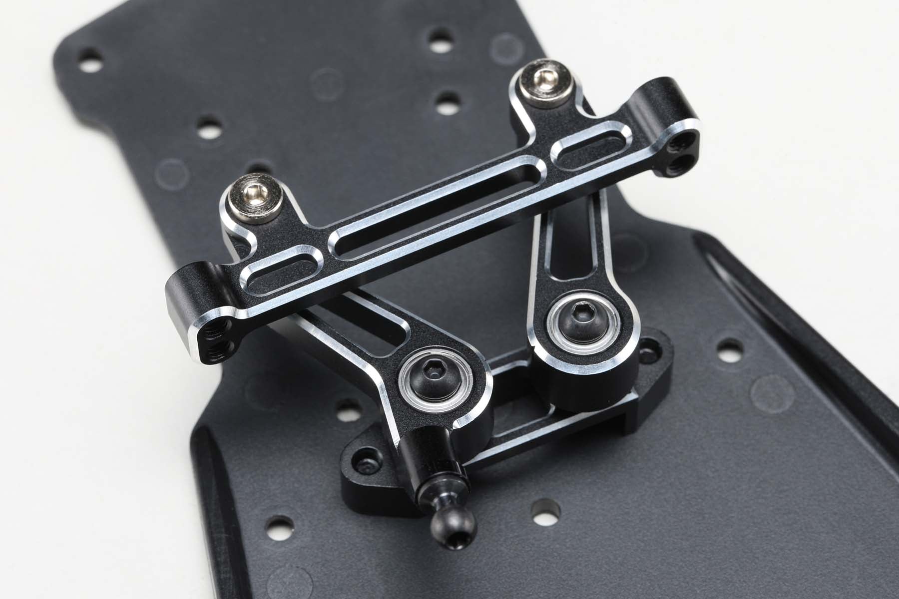 Chamfered Alum. Steering Bell Crank Set