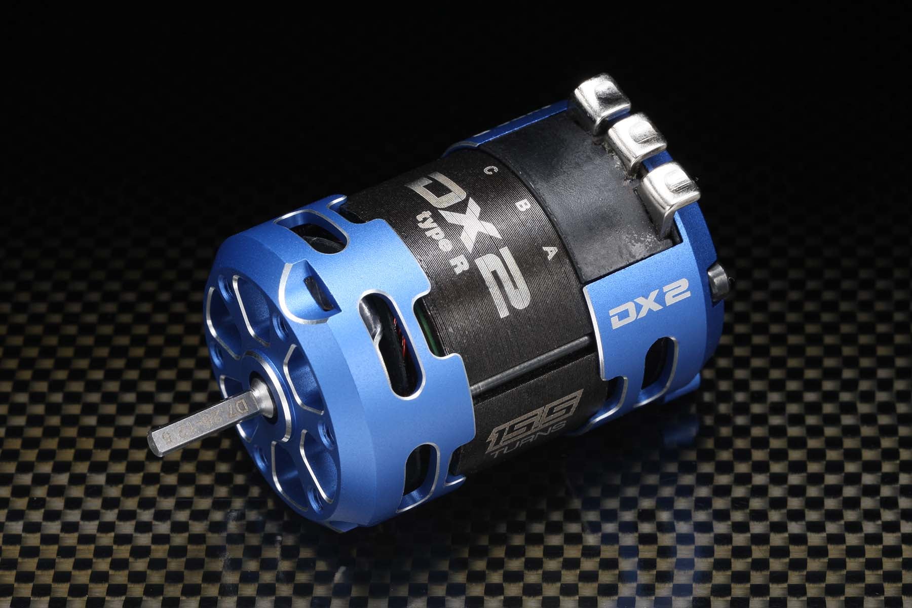 DX2 Type-R Brushless Motor 15.5T(Blue)