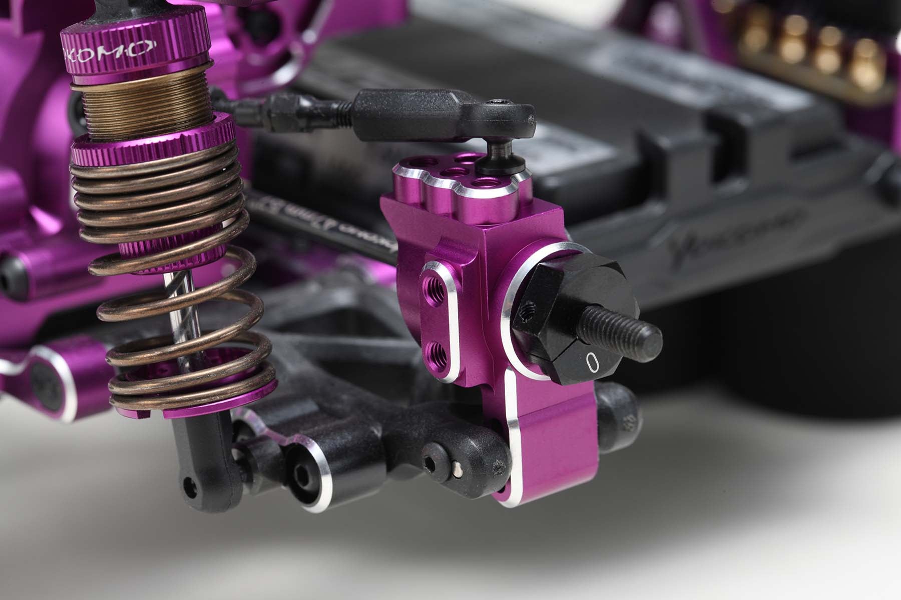Chamfered Rear Hub Carrier Purple