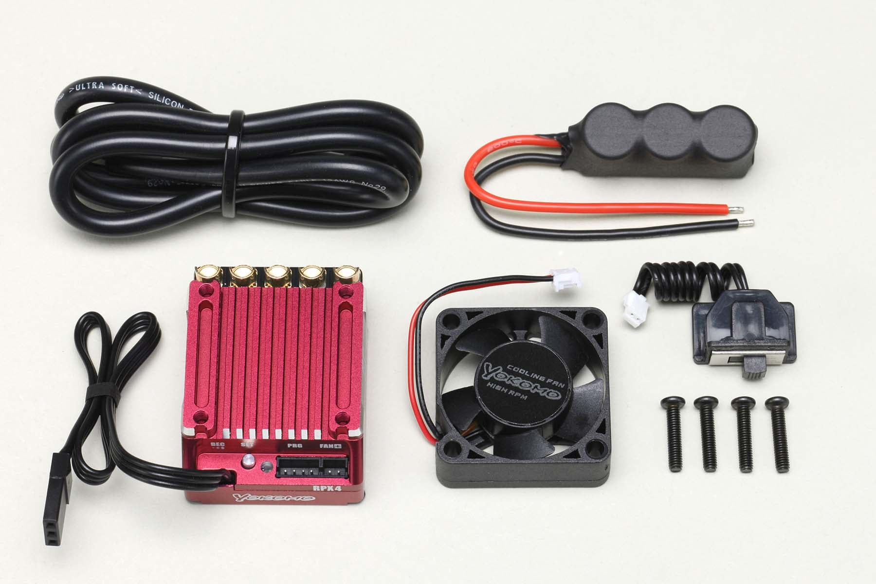 BL-RPX4 Competition ESC Drift Spec (Red)