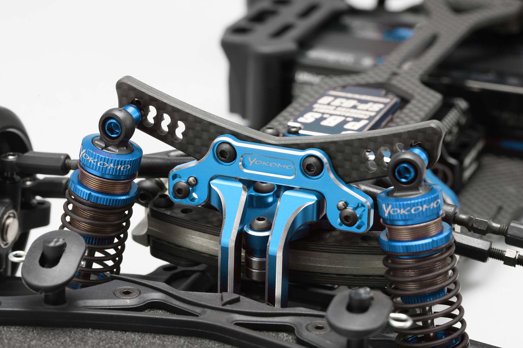 Chamf. Hybrid Front ShockTower Blue for RD/SD