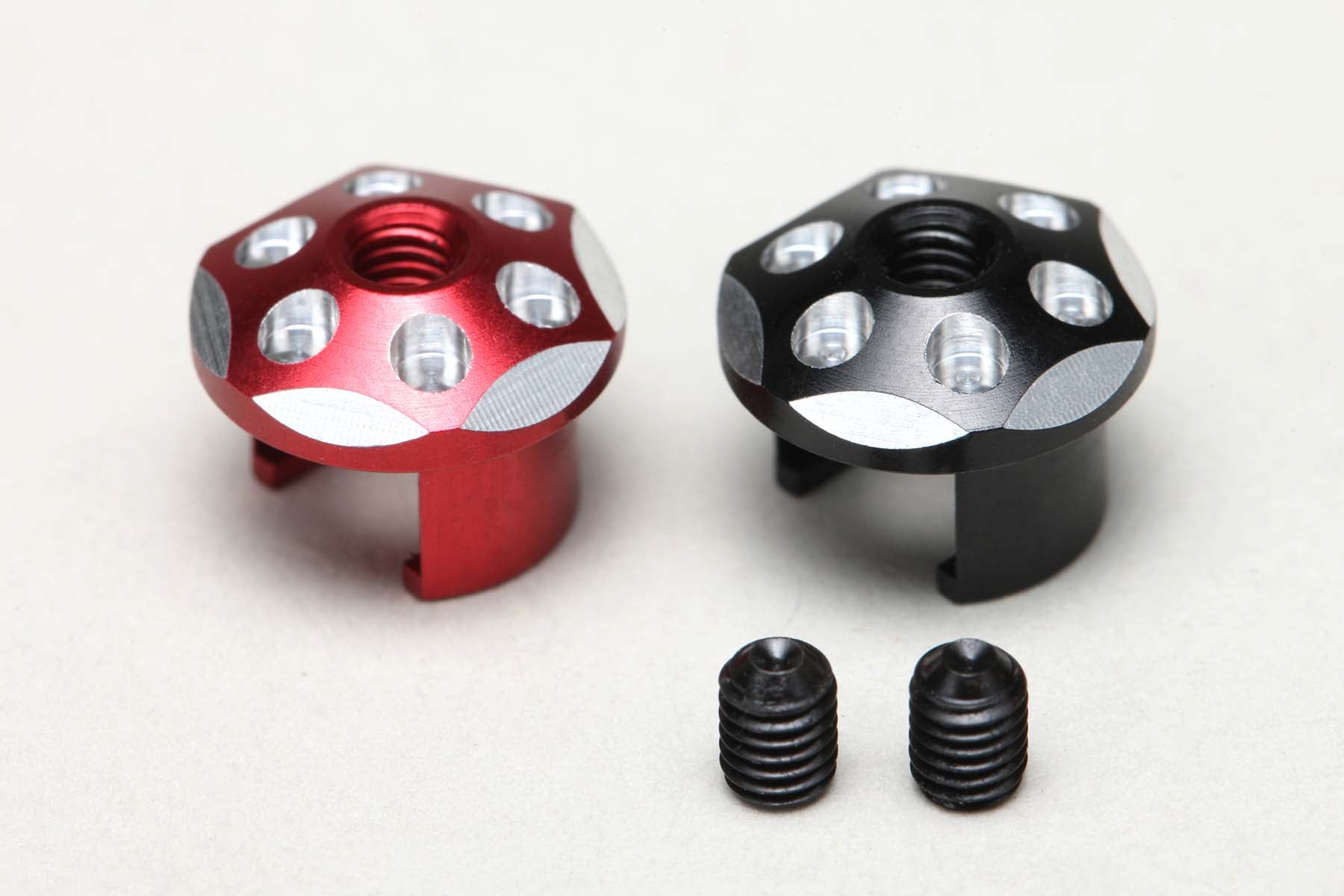 Aluminum Plug Cap (Red/Black) for Battery Plug