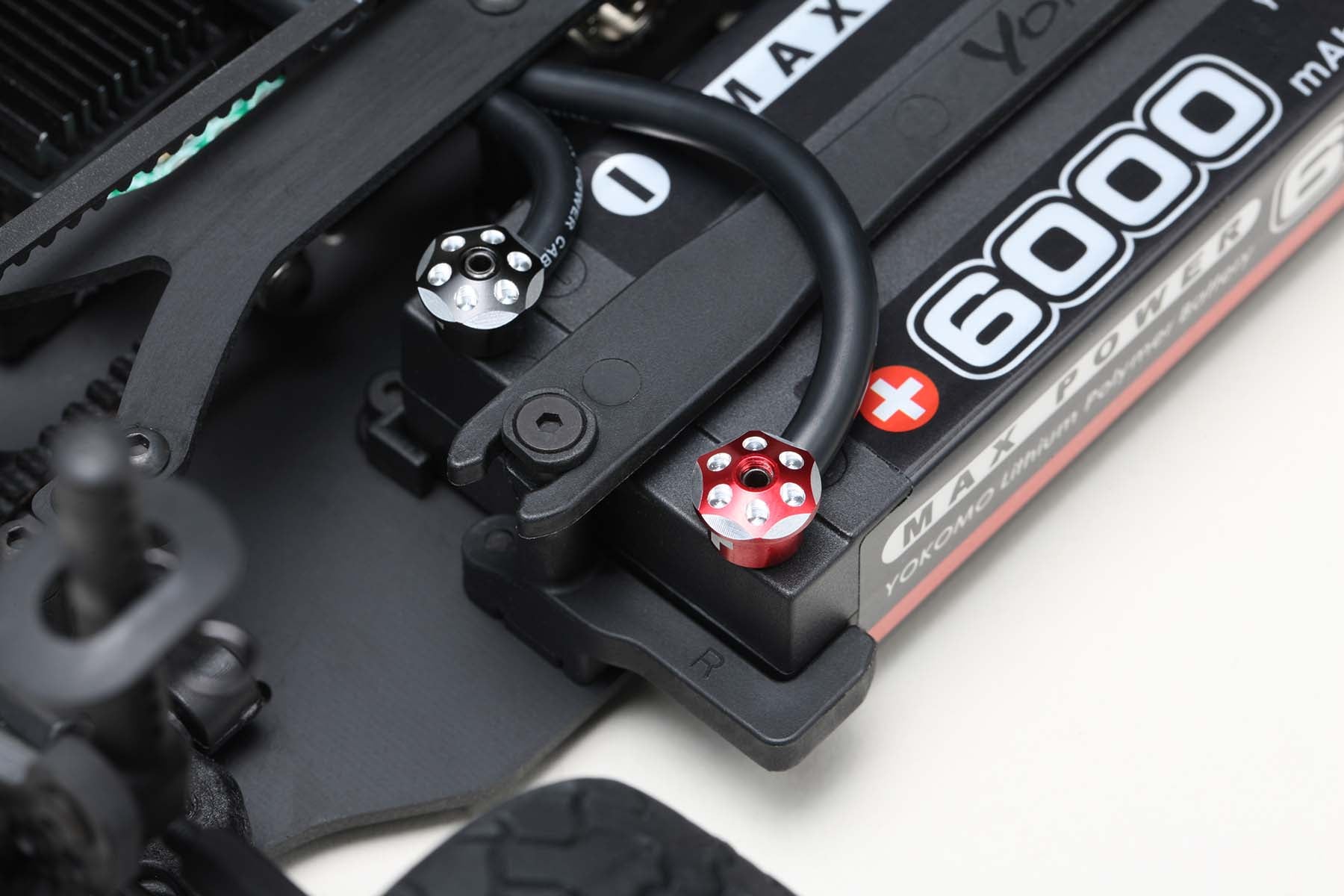 Aluminum Plug Cap Set φ4(Red/Black)